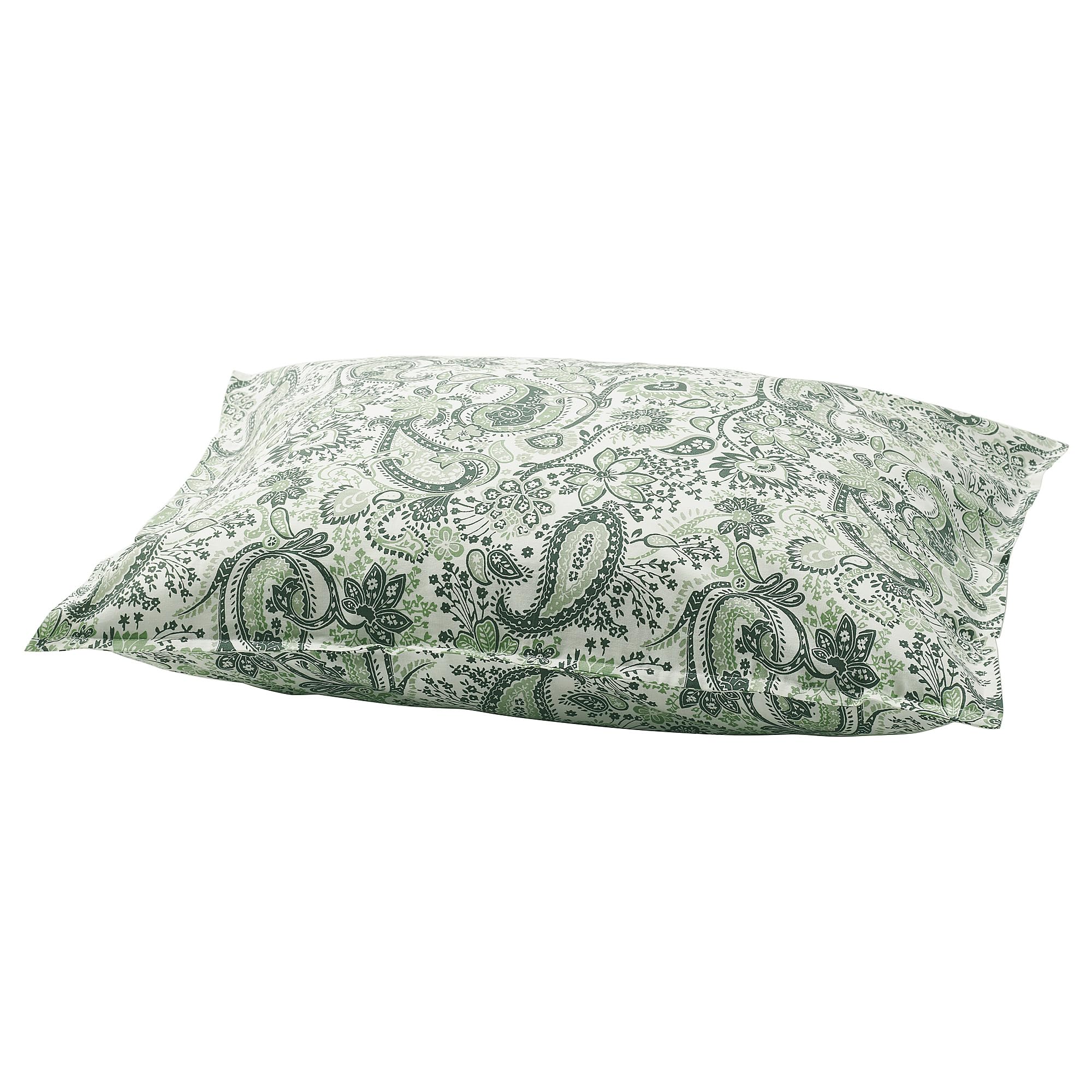Taie d'oreiller 50x60 cm verte RODGERSIA pour une chambre nature
