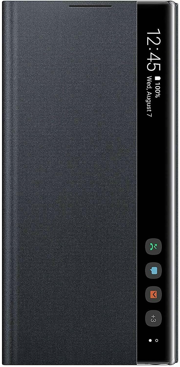 Samsung EF-ZN970CBEGUS Galaxy Note10 Case, S-View Flip Cover - Black (US Version with Warranty)