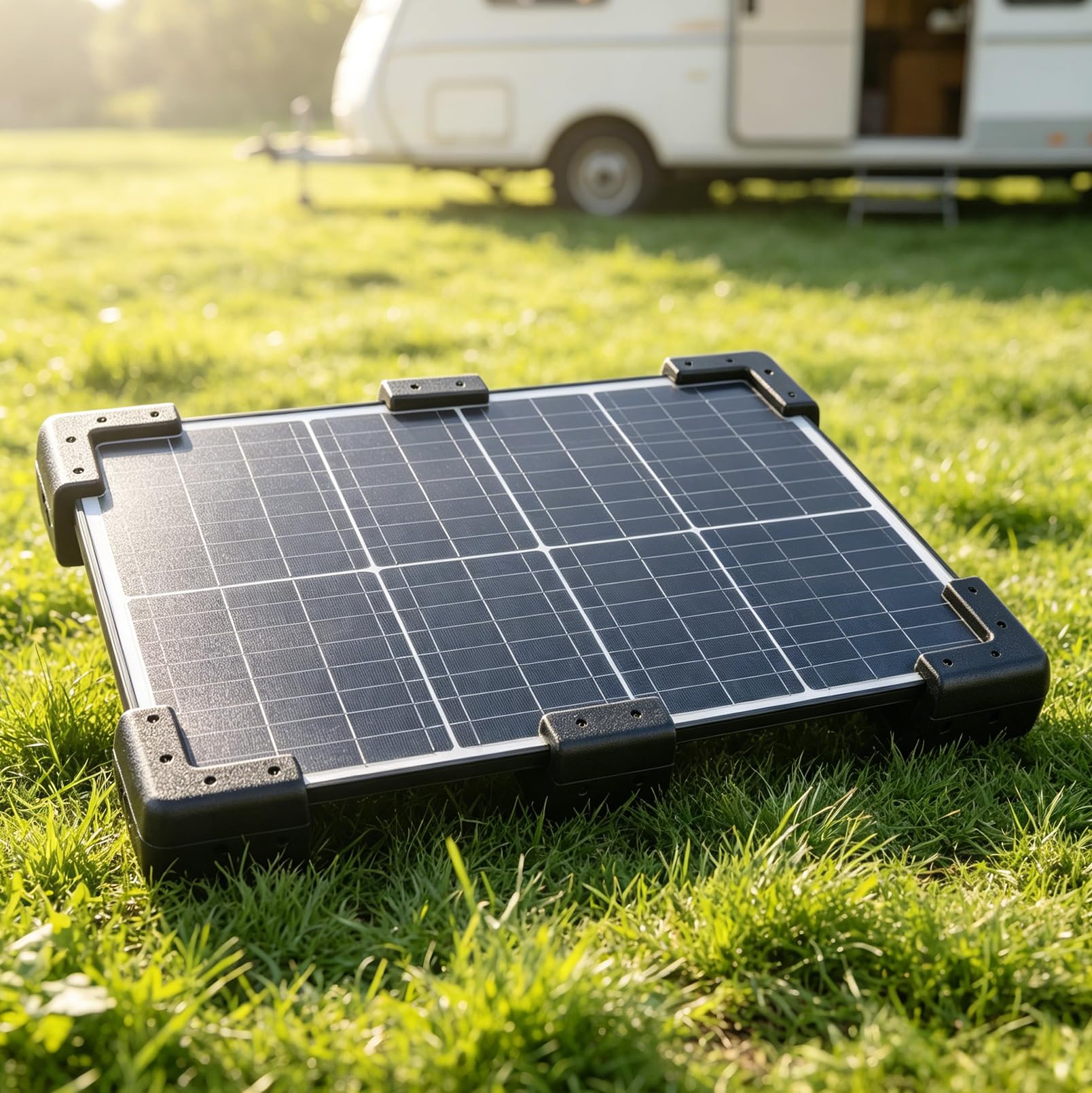 Supporto Pannello Solare per Camper, 6 Pezzi Staffe | Staffe per Pannelli Fotovoltaici con Telaio Fino a 40 mm, Fissaggio Pannello Solare per Caravan, Camper, Tetto del Veicolo