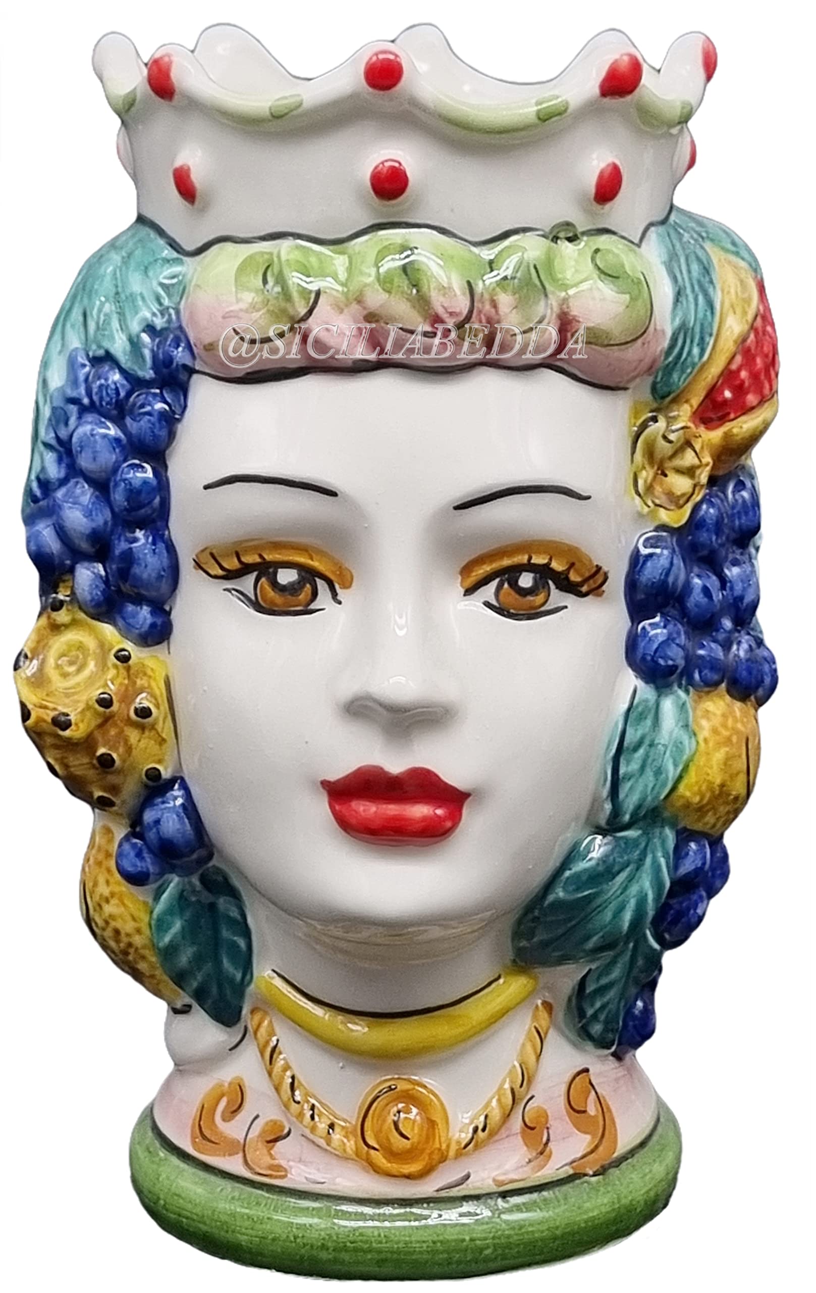 Busto David Di Michelangelo In Resina Gialla - 18cm Per Decorazione D'Interni - Foto 8