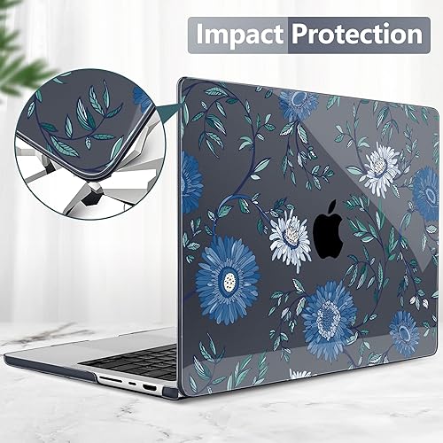 Miniatura 14 de Batianda Funda para MacBook Pro M4 de 16 pulgadas 2024 2023 2021 modelo A3403 A2991 con chip M3 M2 Pro/M1 Max, carcasa rígida de plástico