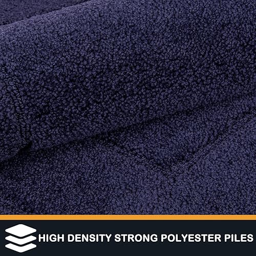 Miniatura 5 de PURRUGS Tapete para puerta que atrapa la suciedad, 24 x 59 pulgadas, antideslizante, lavable a máquina, tapete de entrada para perro, tapete de