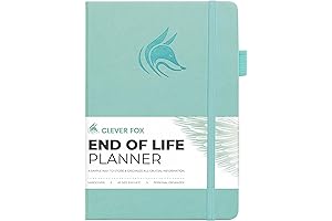 Clever Fox End of Life Planner – Final Arrangements Organizer for Beneficiary,...