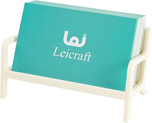 Tarjetero para escritorio, organizadores de tarjetas y accesorios de escritorio de oficina para hombres y mujeres