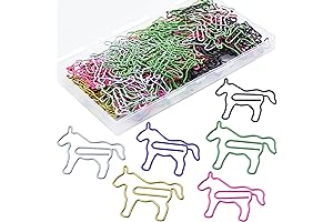 120-Count Horse Paper Clips