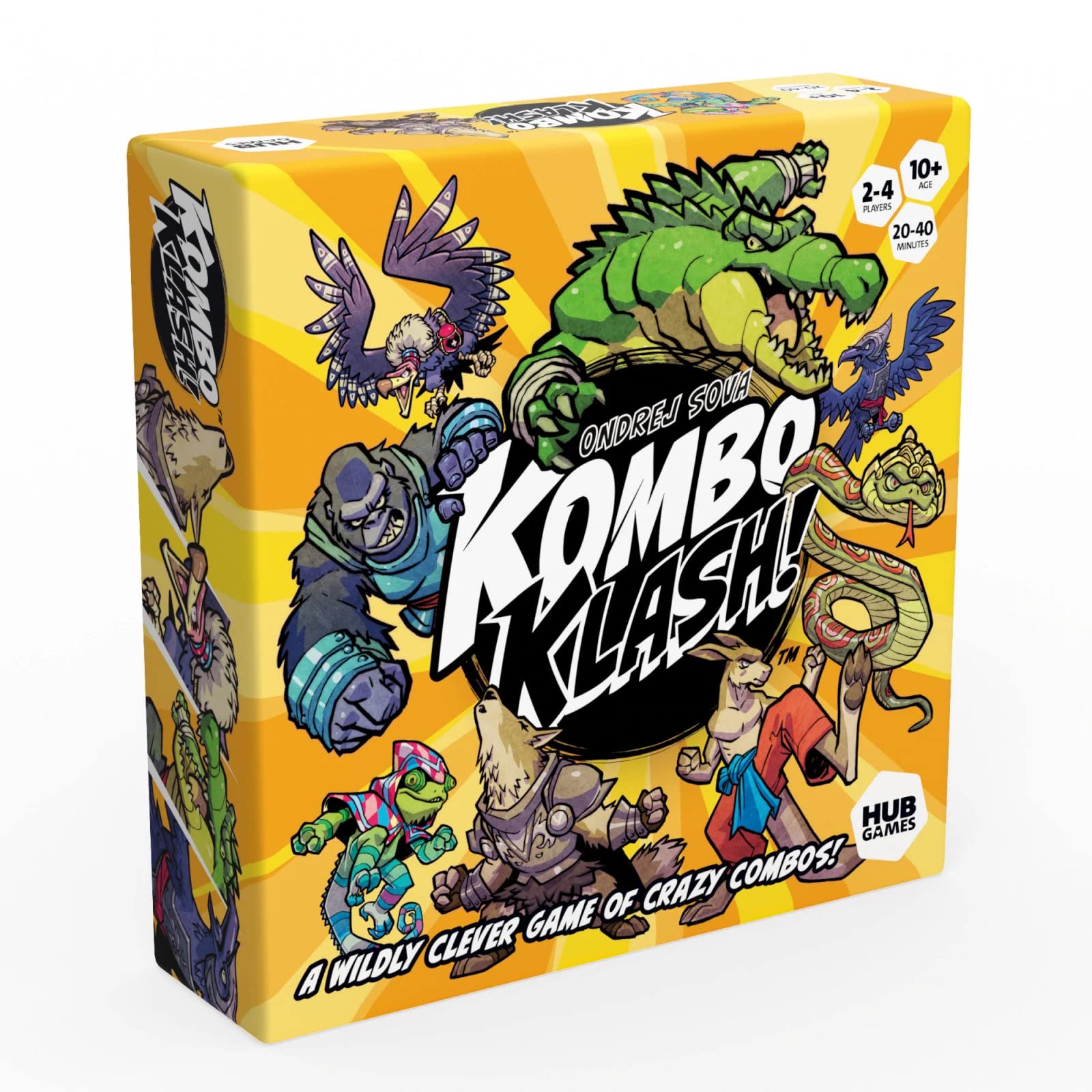 Kombo Klash | Tile-Laying Strategy Game for Kids and Adults | Ages 10 and Up | 2 to 4 Players | 20-40 Minutes Playtime | Made by Hub Games