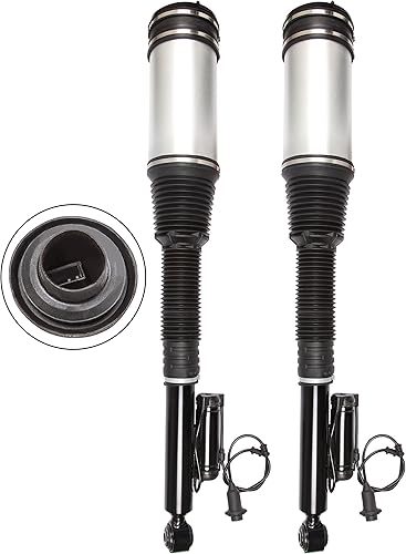 ECCPP Amortiguador de choque de aire de resorte de suspensión neumática 2 piezas ajuste trasero para 2006 para Mercedes-Benz S350/2000-2006 para