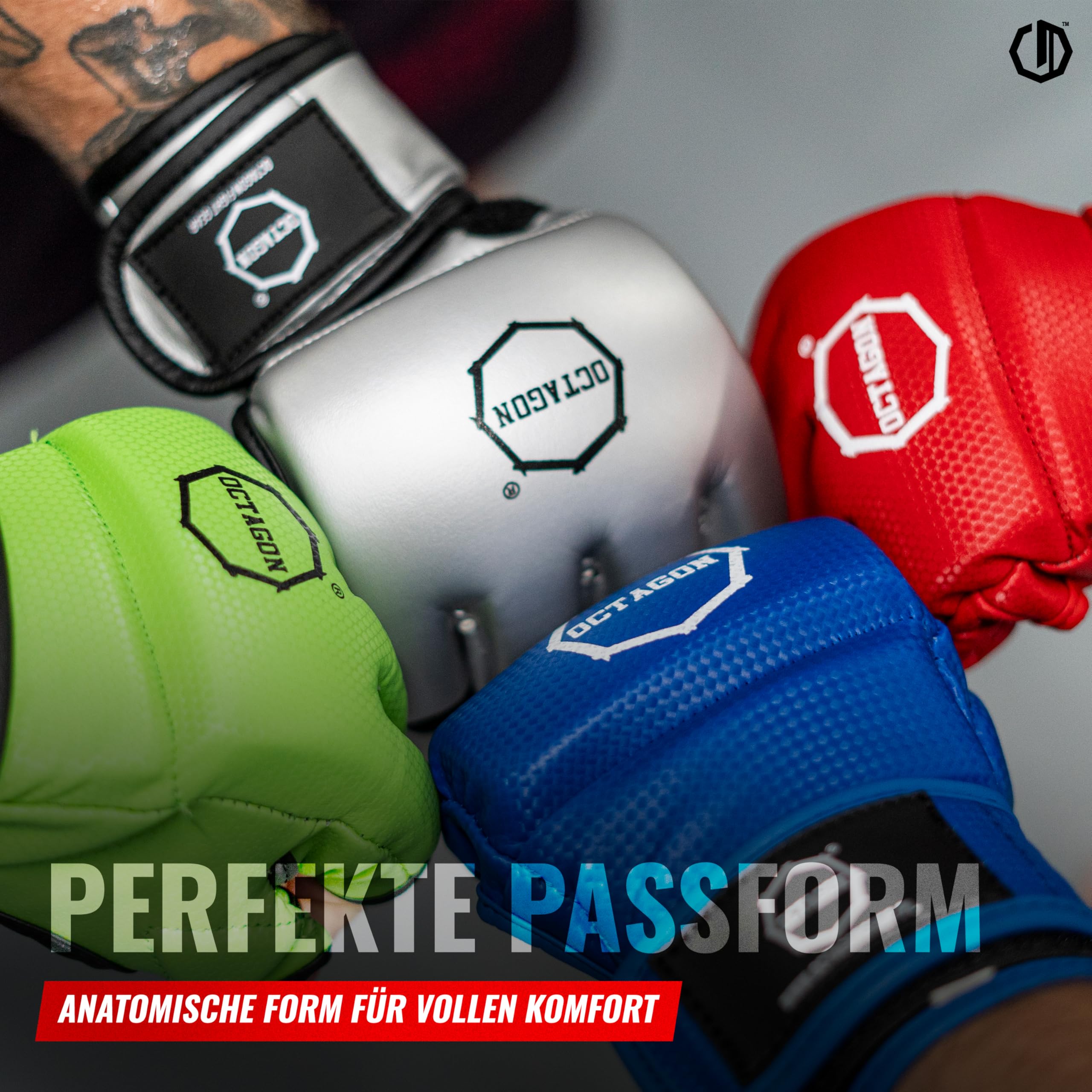 MMA Handschuhe - Kampfsport Training Grappling - Kunstleder - Knöchel- und Gelenkschutz