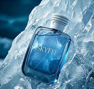 ICE Eau de Parfum for Men, Refreshing Aquatic Woody Scent, Long Lasting Cologne for Daily Business & Dating, 100ml Men’s Perfume Gift Box