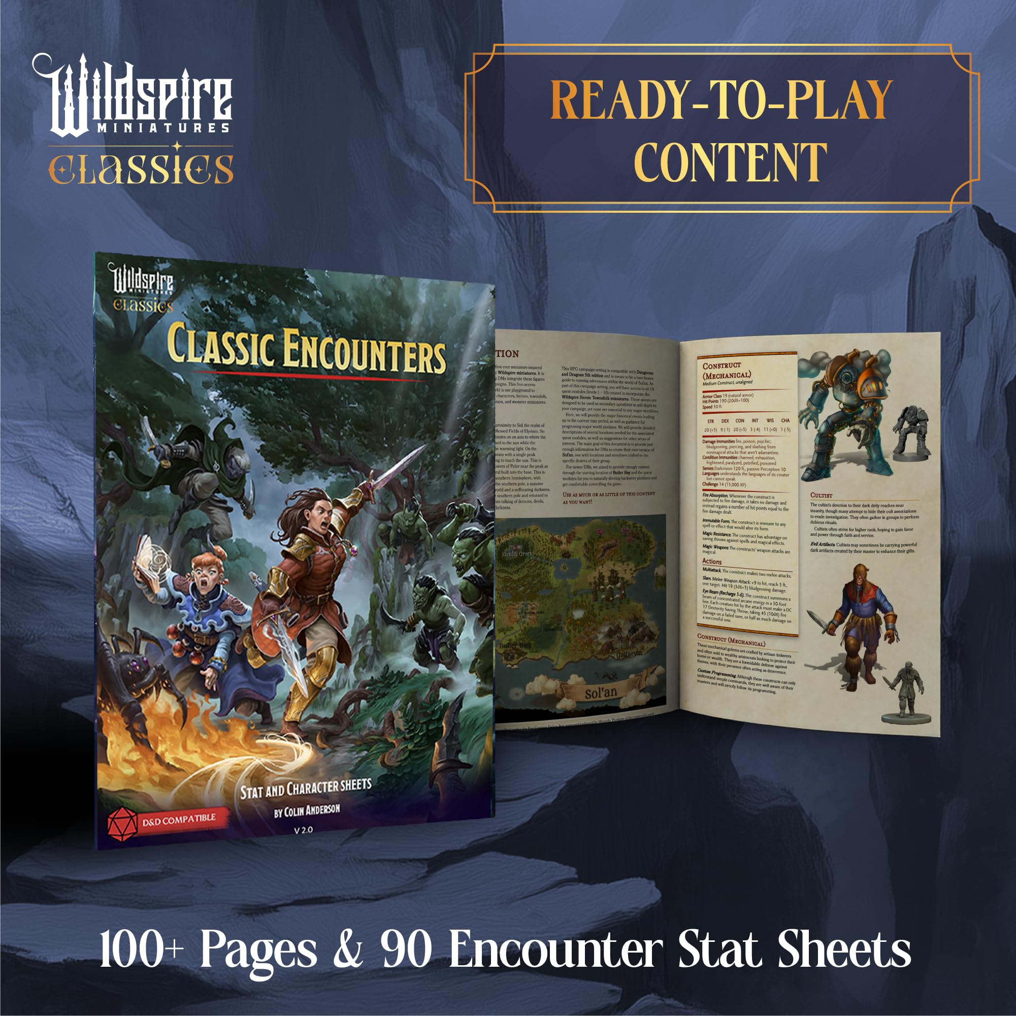 Il Set del Regno - 195 miniature - Eroi, Mostri, Personaggi NPC per Miniature DND Bulk I 28mm Dungeon Dragons D&D Miniature I DND Minis D&D Figure I Pathfinder, Daggerheart, Realm Reforged