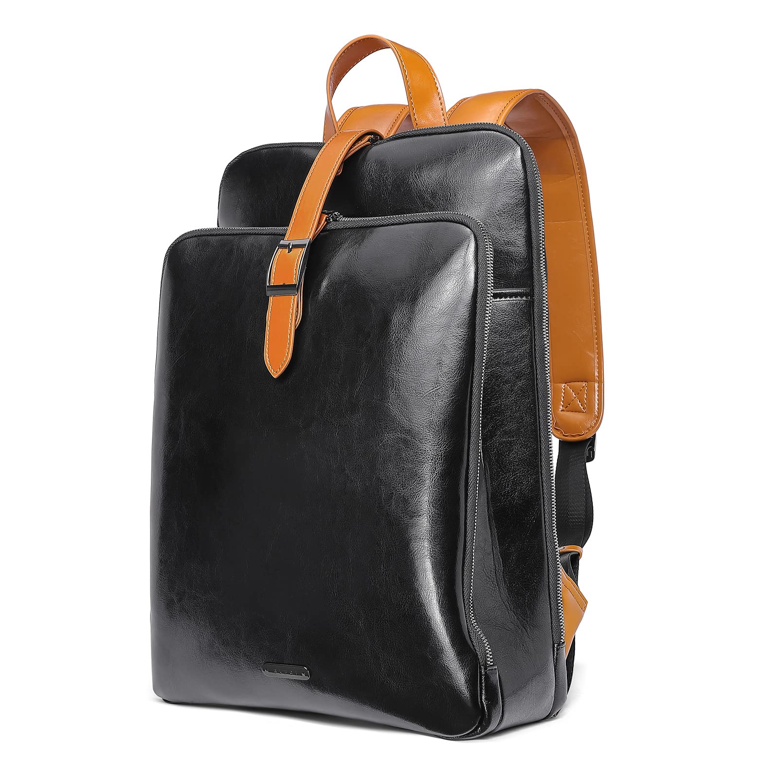 Snapklik.com : CLUCI Leather Laptop Backpack Purse For Women 15.6 Inch ...