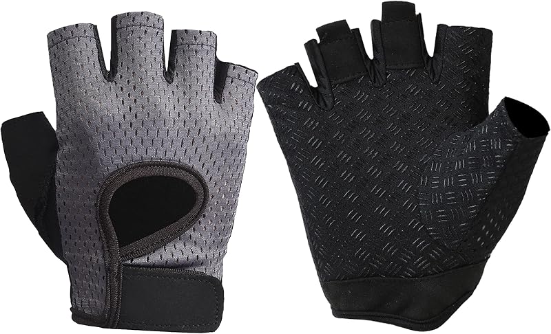 SUJAYU Guantes de Gimnasio Guantes de Entrenamiento Mujeres Hombres, Antideslizantes Transpirables Esenciales de Gimnasio Mujeres para Levantamiento de Pesas Entrenamiento de Ciclismo, Guantes para Gimnasio Mujer