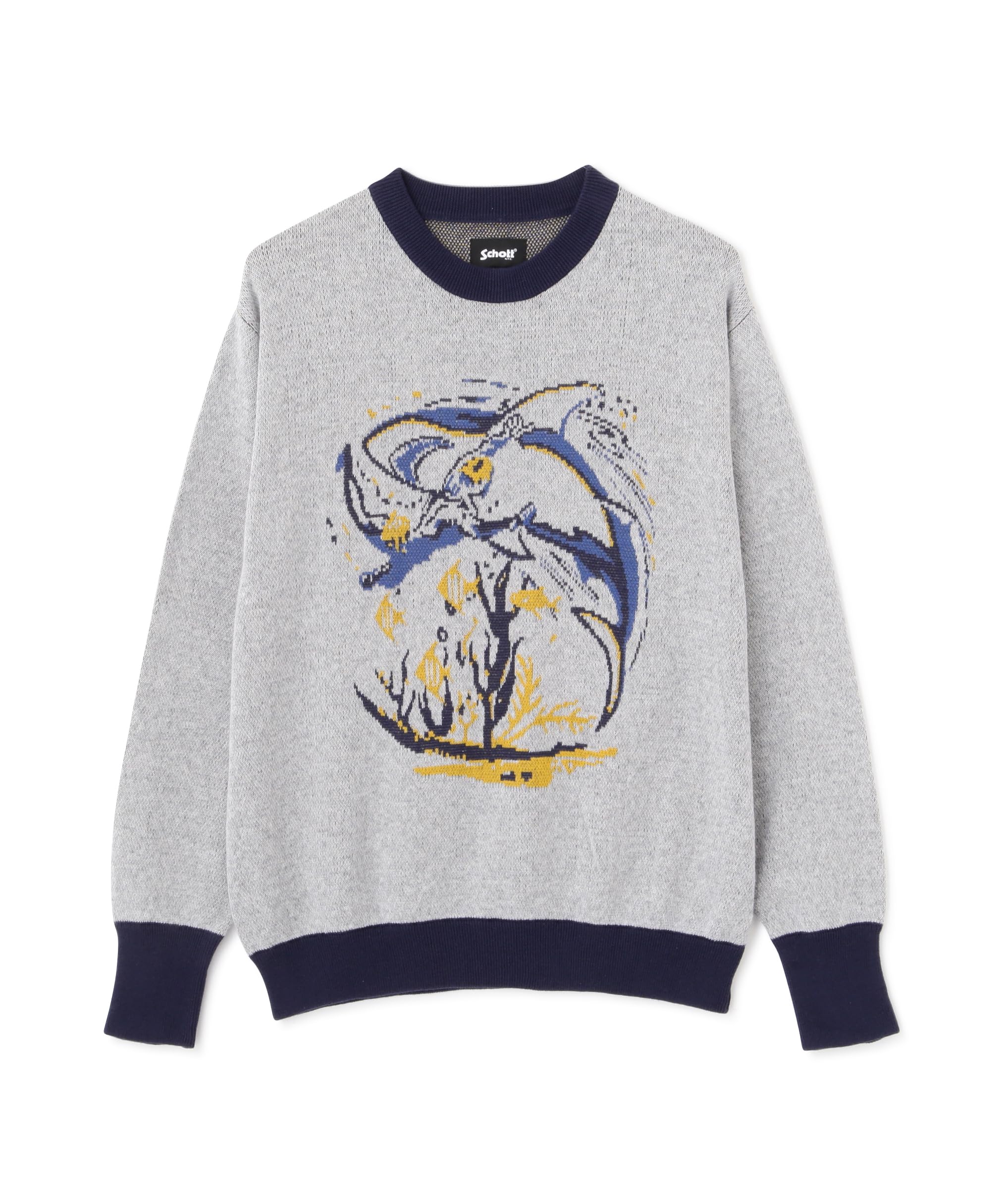 Amazon.co.jp: 【Schott】【ショット】 50S OVER SIZE KNIT 
