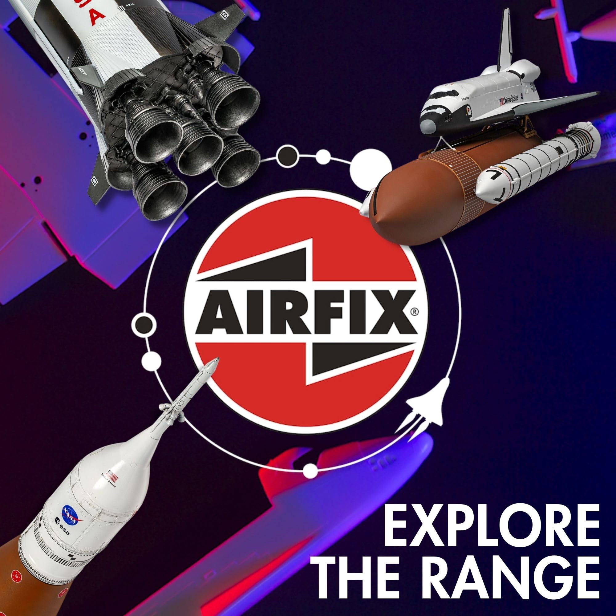 Amazon.co.jp: エアフィックス 1/144 ギフトセット スペースシャトル