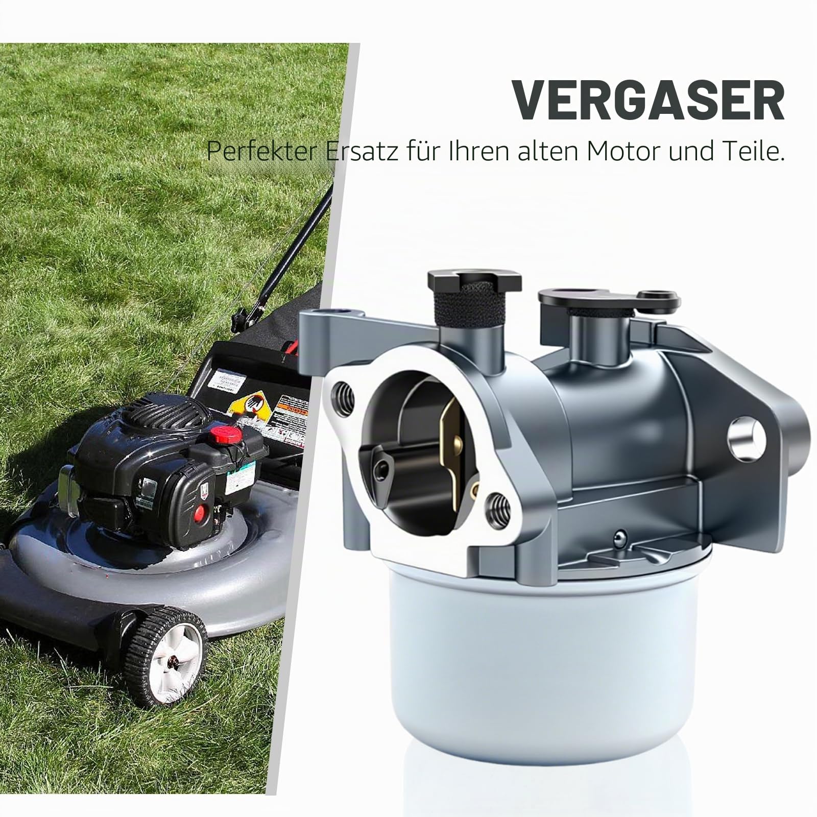 Hoypeyfiy Vergaser-Luftfilter Tune Up Kit Ersatz für 675 675ex 725ex Serie Motor 799866 790845 491588S 799871 796707 794304 Craftsman 190CC Rasenmäher