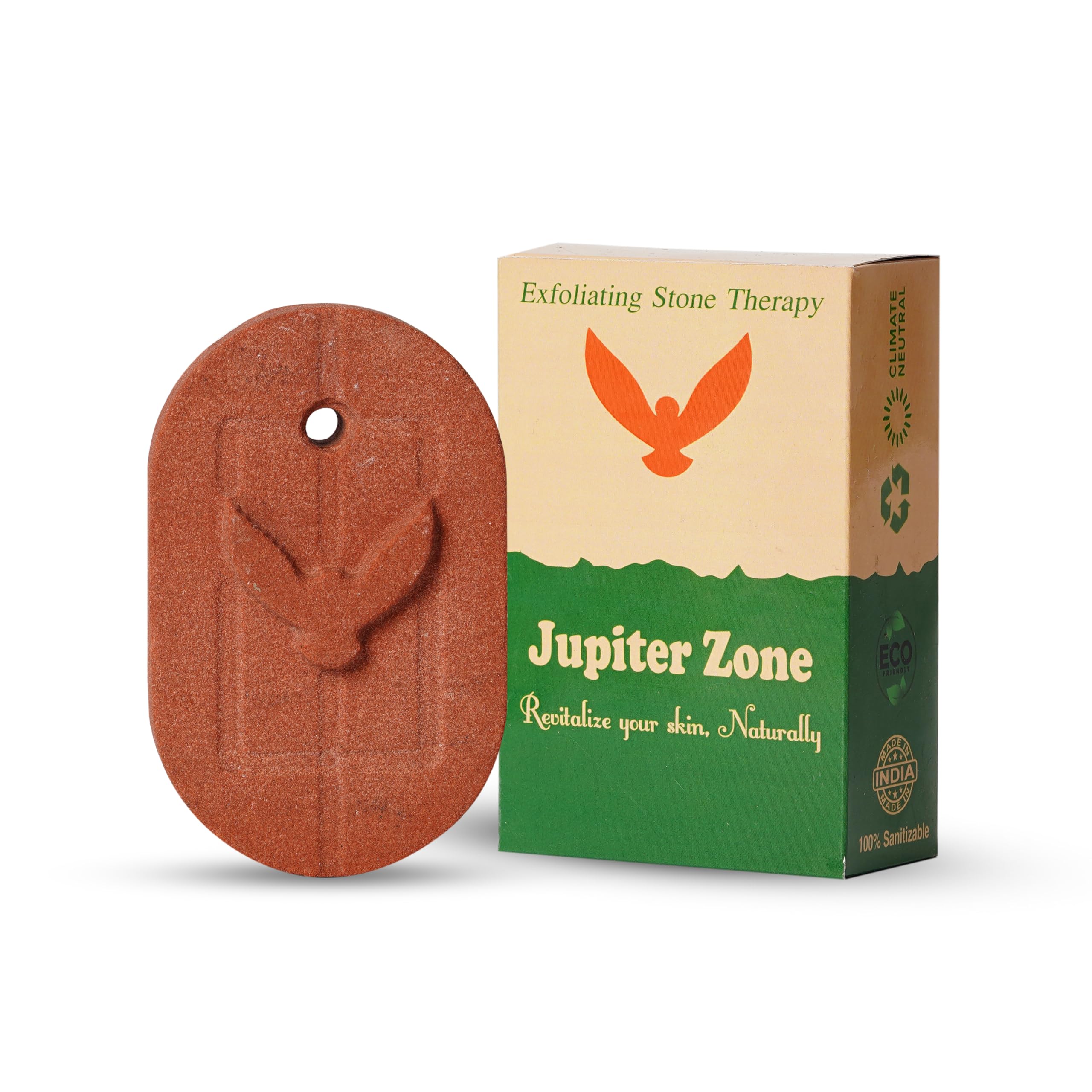 Cuddle with Red: Jupiter Zone Natural Foot Scrubber Stone I Ecofriendly Foot Stone Cleaner For Callus, Cracked Heels, Dead Skin and Dirt from Feet and Skin-image-10