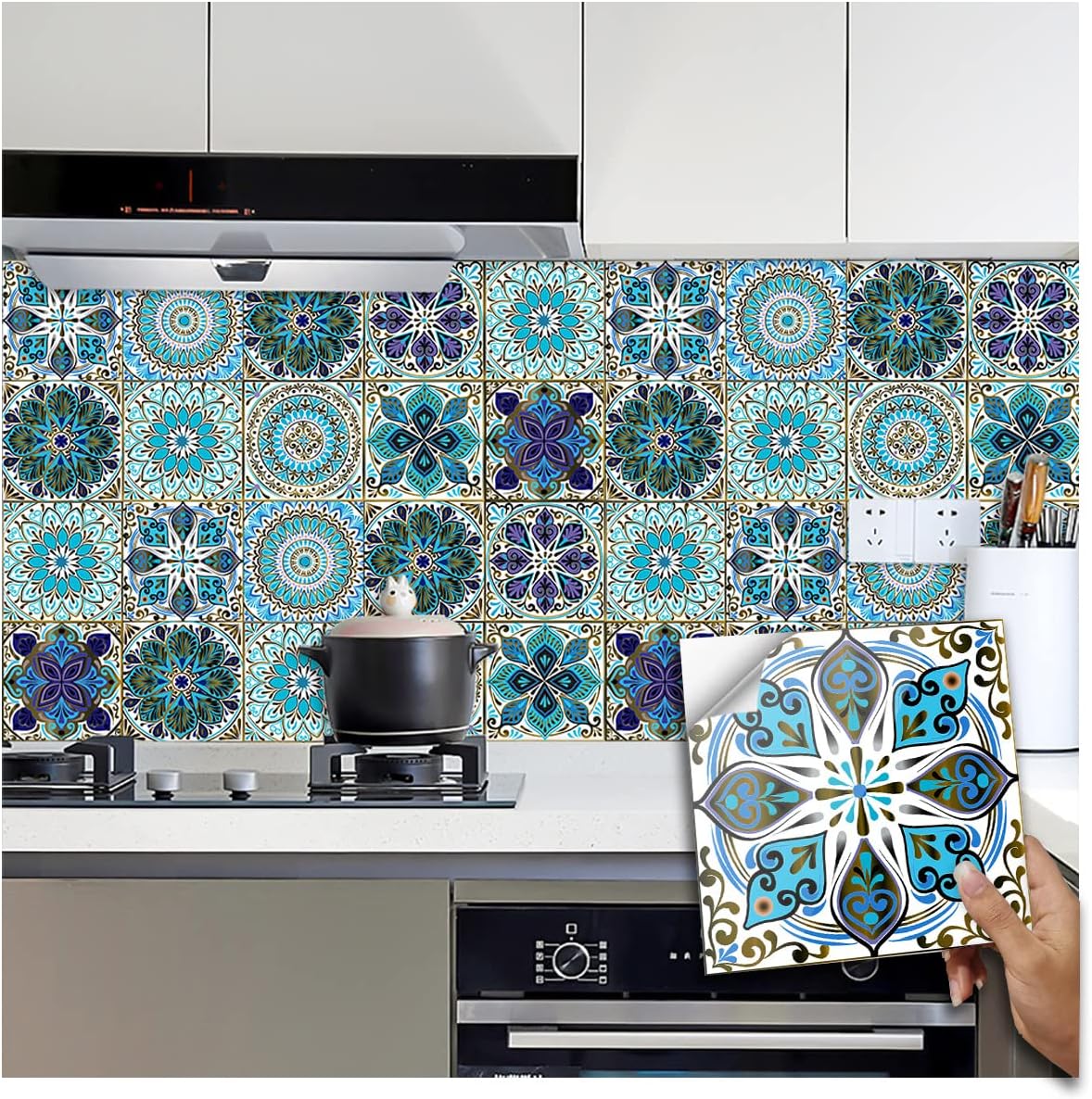 LPS PACK OF 10 STYLE 2 Pastel blue green yellow pink Victorian Moroccan