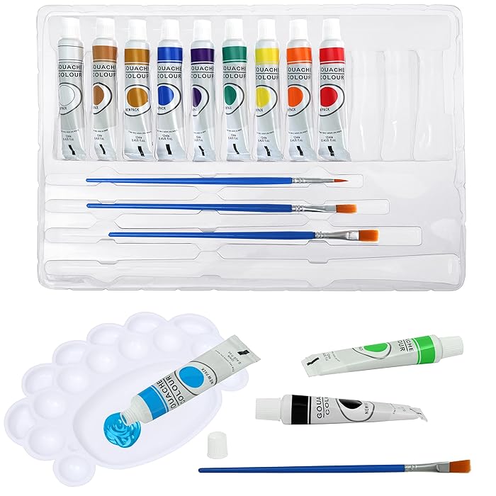 Buy About Space Gouache Paint Set of 12 Colours (Each 12ml