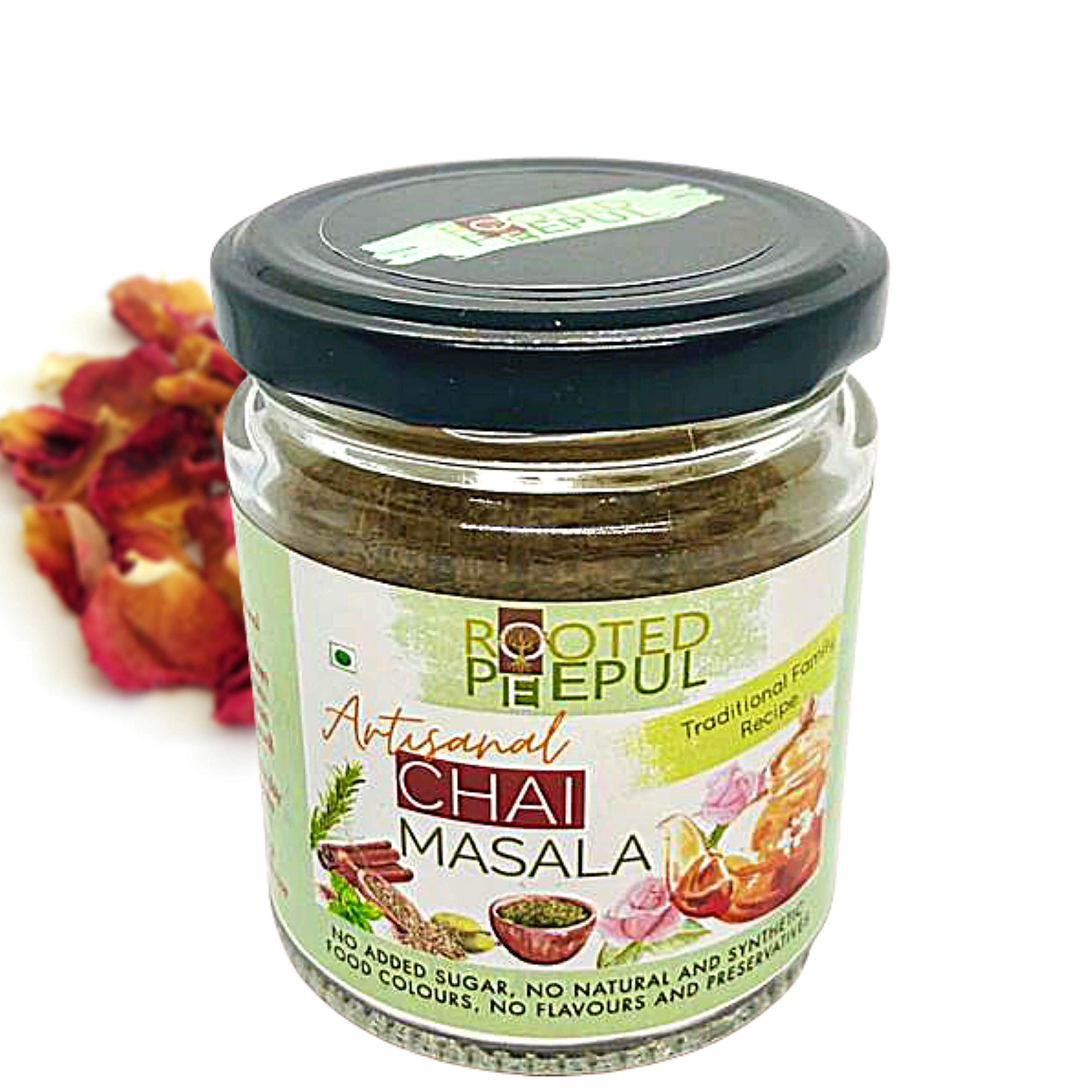 See full amazon price history chart for Rooted Peepul Artisanal Chai Masala| Special Tea Masala with Pure Spices and Rose Petals | 75g Rooted Peepul Artisanal Chai Masala| Special Tea Masala with Pure Spices and Rose Petals | 75g (B08L8LFDTF) Amazon Price History, Amazon Price Tracker