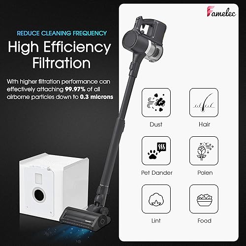 Miniatura 2 de Paquete de 10 bolsas de aspiradora LG, compatibles con LG CordZero todo en uno, aspiradora de torre A939KBGS A938KBGS A937KGMS y A949KTMS, bolsas de