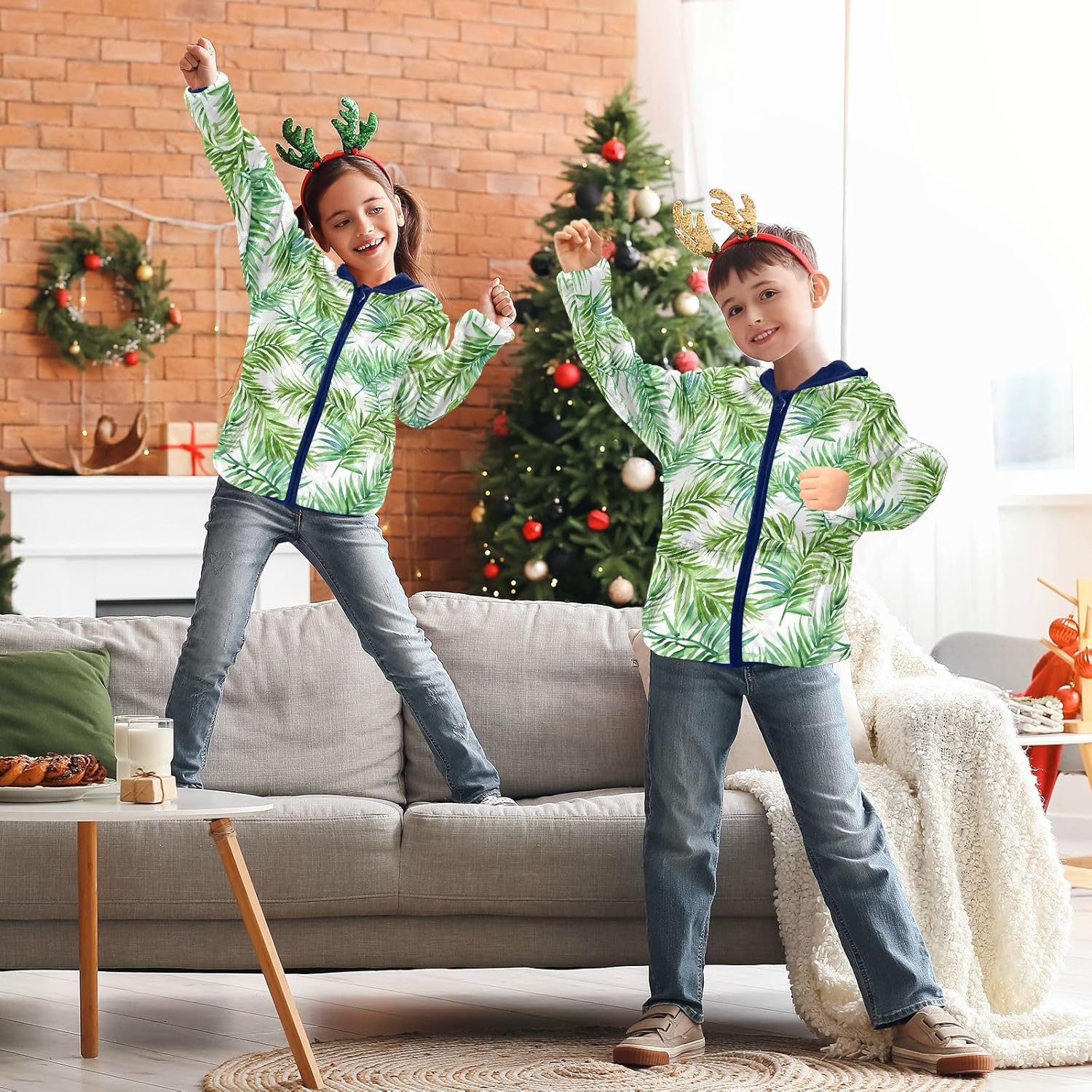 Boys Fleece Coat,Children's Zip-Up Hoodie Jacket,Baby Warm Fashion Outerwear 3-10T