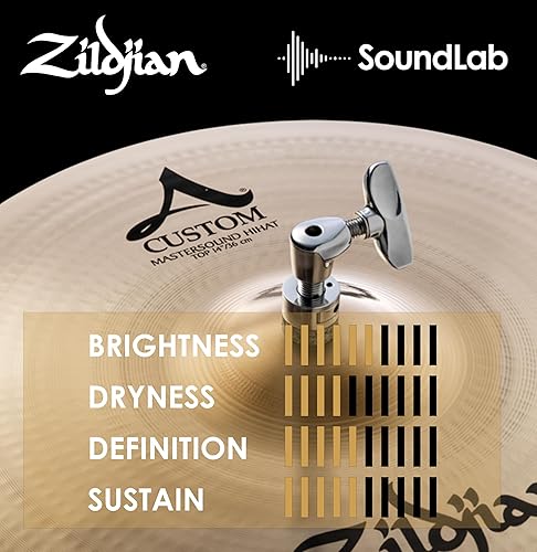 Miniatura 11 de Zildjian 14 pulgadas A Custom Mastersound Hi-hat Top Platillo