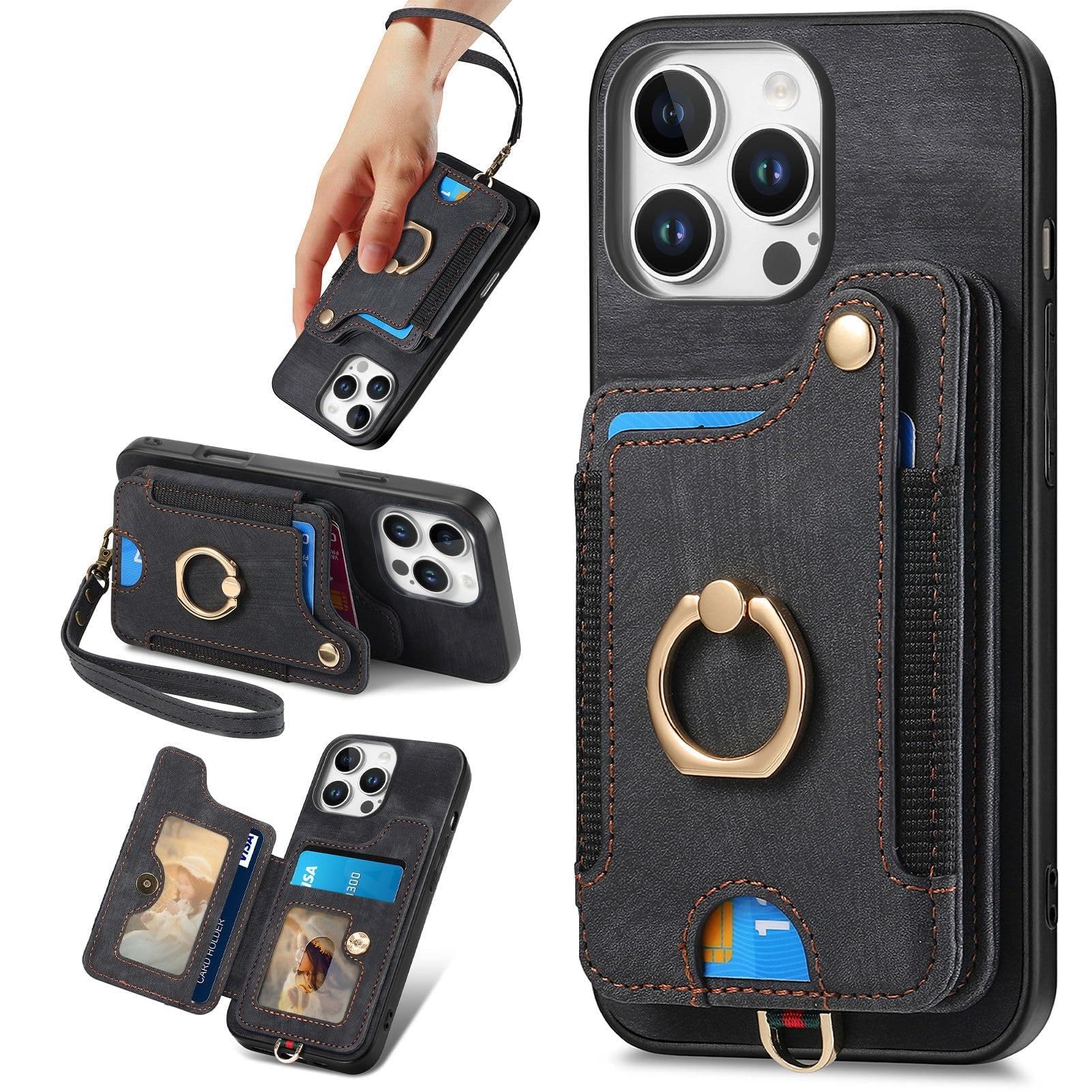 Protégez votre IP 16 Pro Max des chutes grâce à la coque bague et dragonne - 8