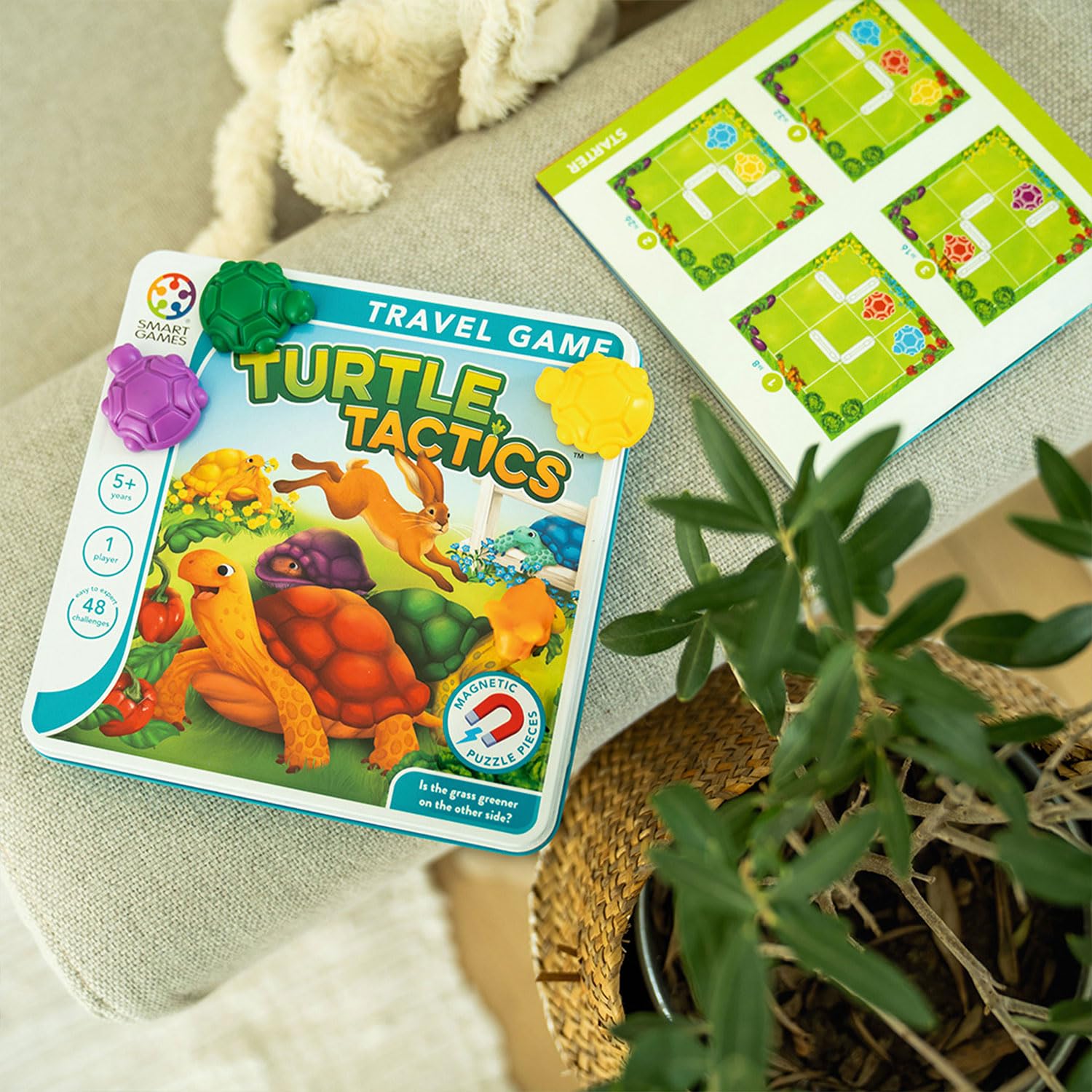 Smart Games - Penguins Parade, joc de logica cu 48 de provocari, 5+ an – Games