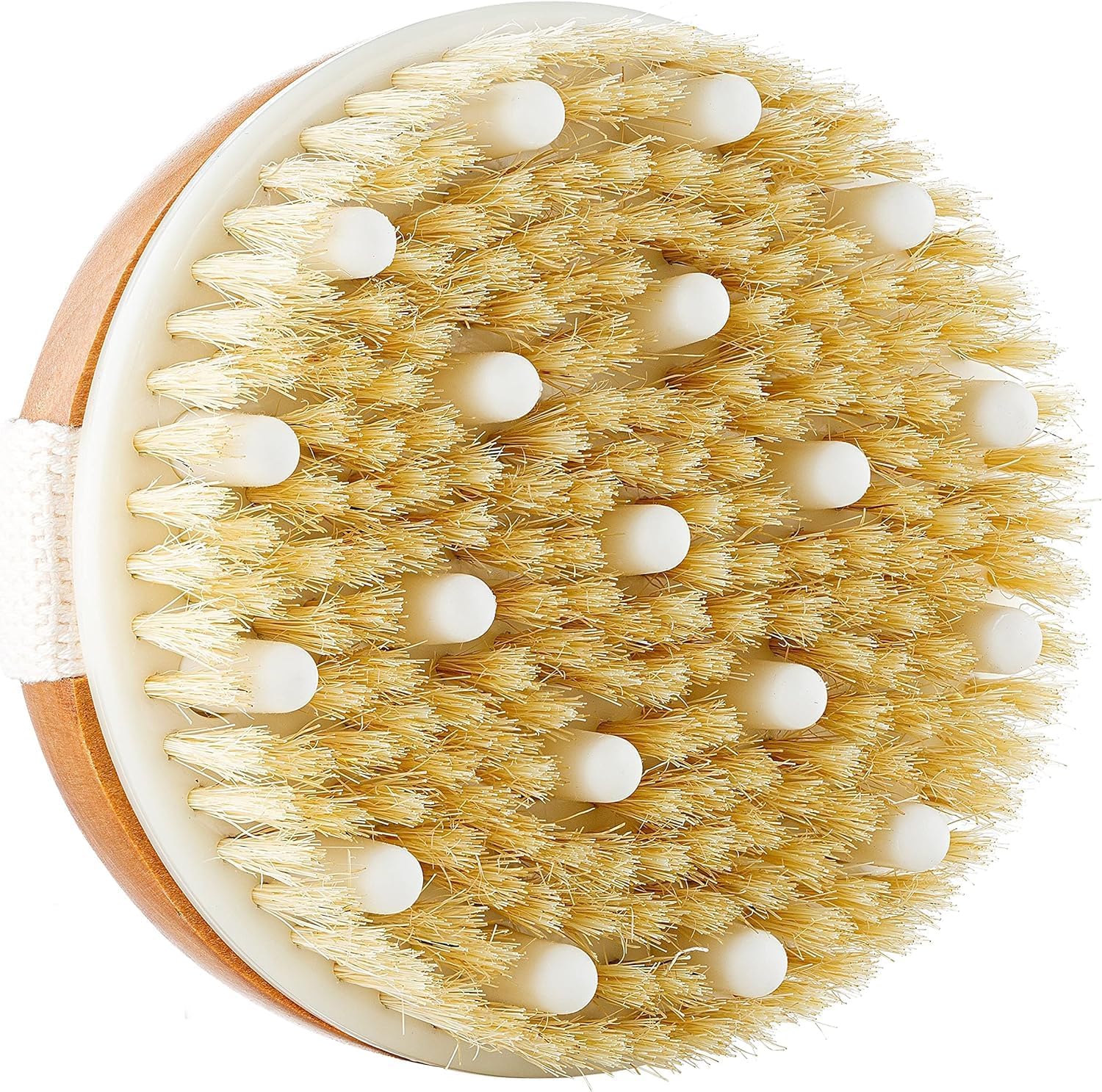 Dry Brushing Body Brush – Natural Wooden Body Exfoliating Brush with Firm Bristles | Shower Bath Scrubber for Dry & Wet Brushing | Body Exfoliator for Smooth Skin & Everyday Body Care-image-16