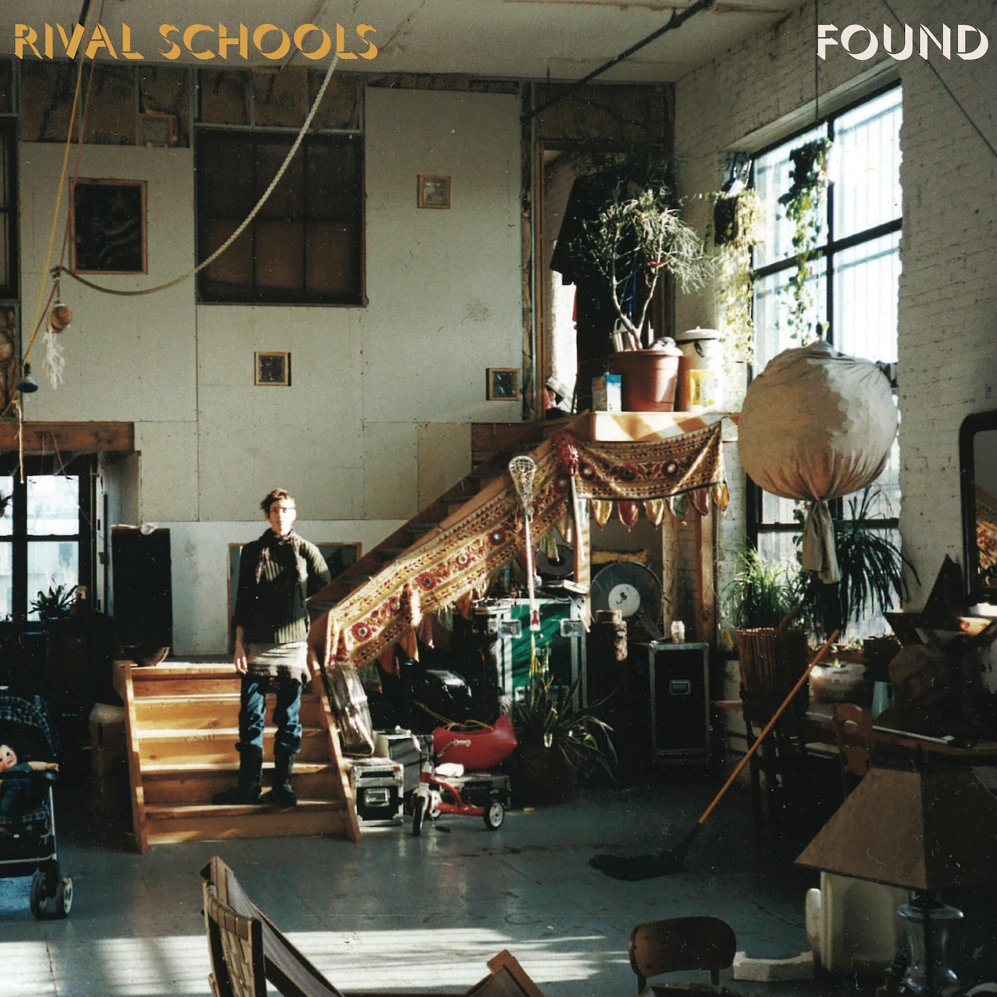RIVAL SCHOOLS - Found - Vinyl (olive green & cream split coloured vinyl LP)