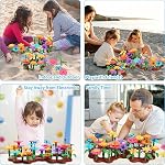 Jouets de construction de jardin de fleurs STEM DIY pour les enfants 3-7 224-Pcs | STEM éducation, BPA gratuit, 224 pièces, inclus, pour les enfants filles garçons de 3 à 7 ans, feinte jeu, belles compétences motrices