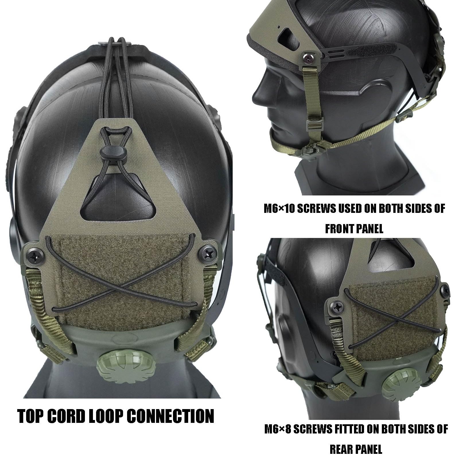 Uchwyt NVG Do Kamery Sportowej Montowany Na Kasku, Regulowany System Mocowania Czaszki, Skull Crusher Bez Podstawy Uchwytu NVG