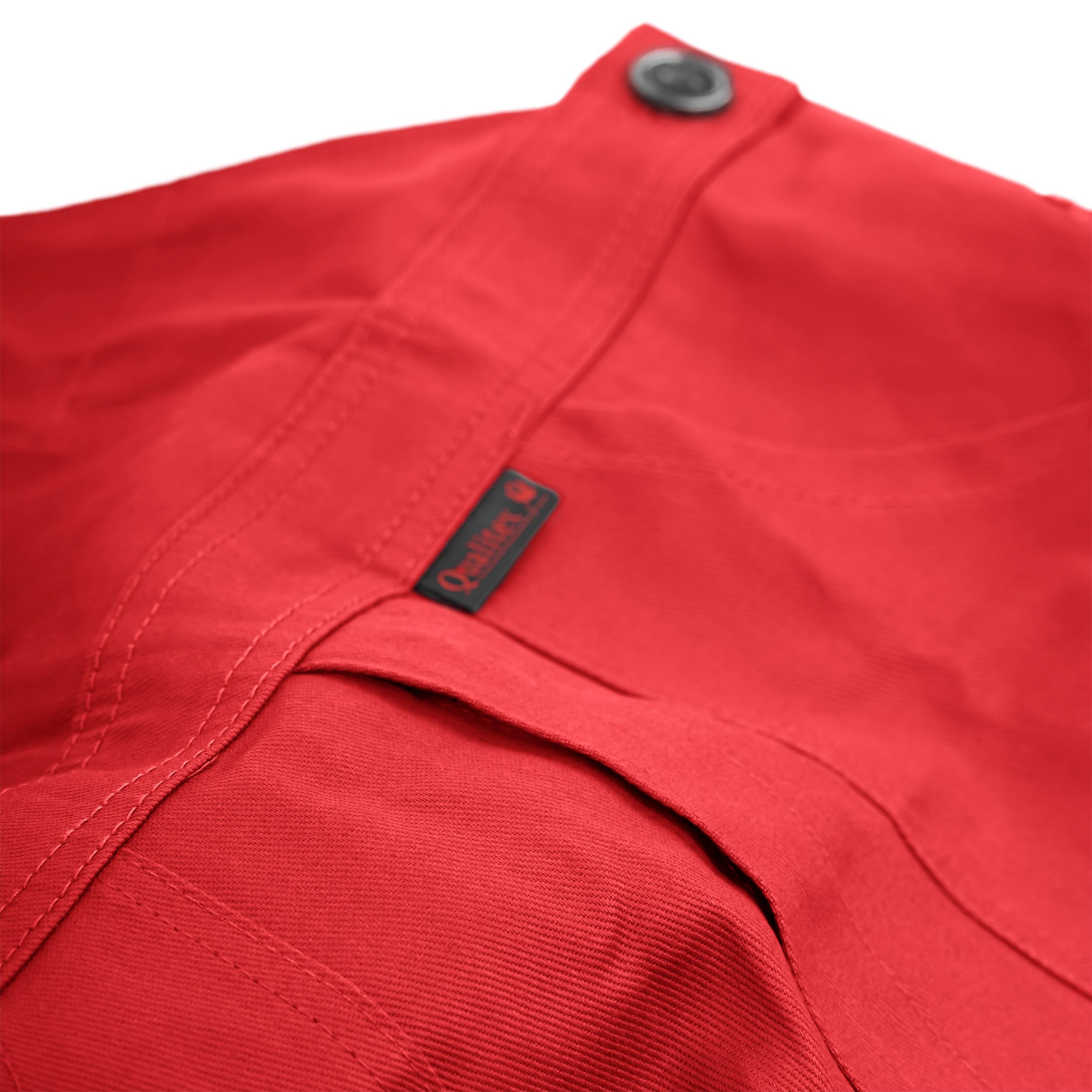 Qualitex Pantalón con Peto BW 270 - Negro/Gri
