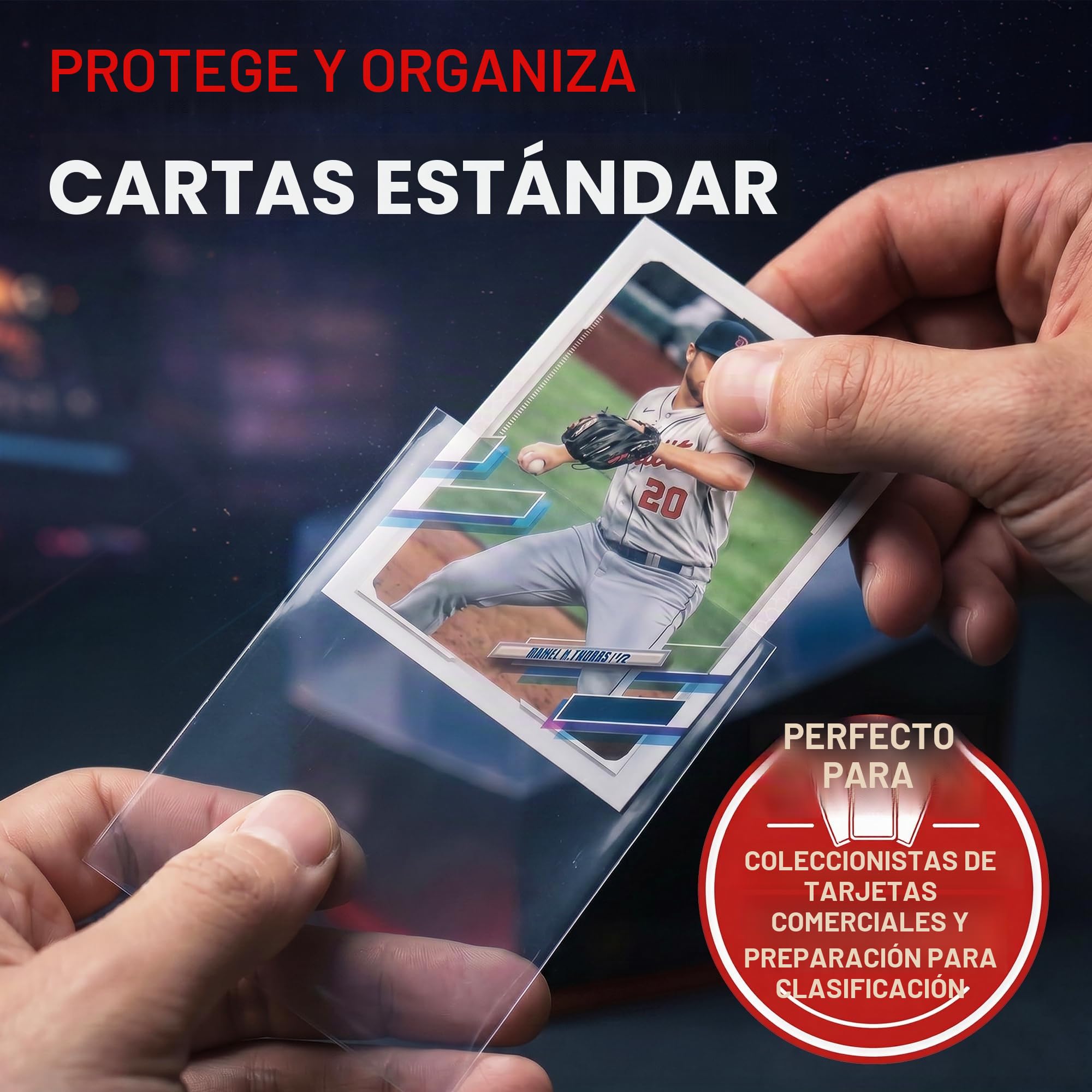 Ultra Pro - Fundas protectoras de tarjetas Ultra Pro AW11739, transparentes, 100 unidades