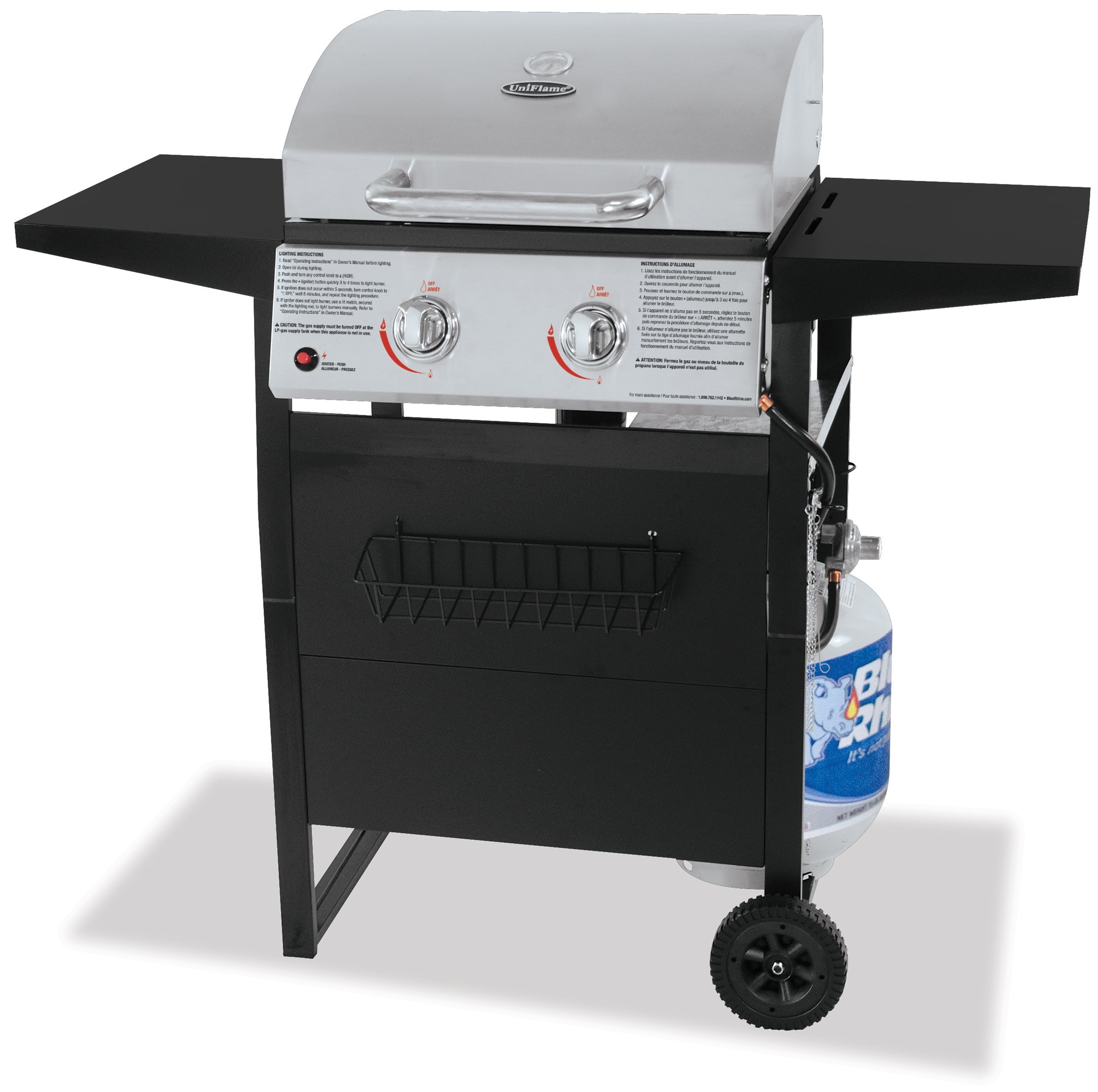 Uniflame Burner Gas Grill Uniflame Select Burner BBQ And Side