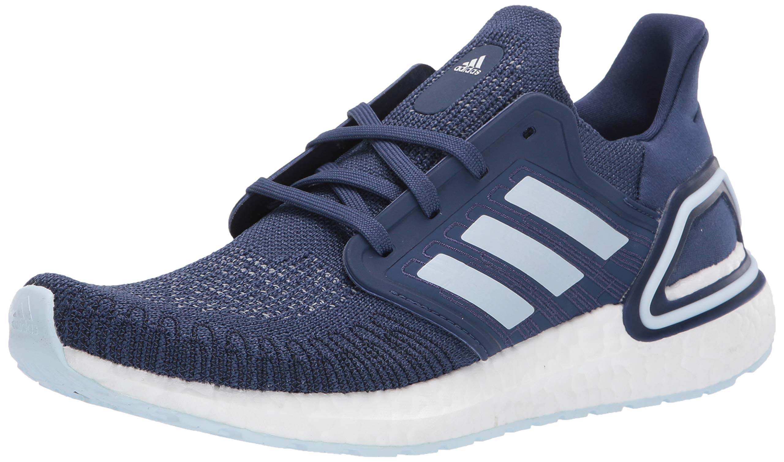 Womens Ultraboost 20 Sneaker Tech Indigo Sky Tint White