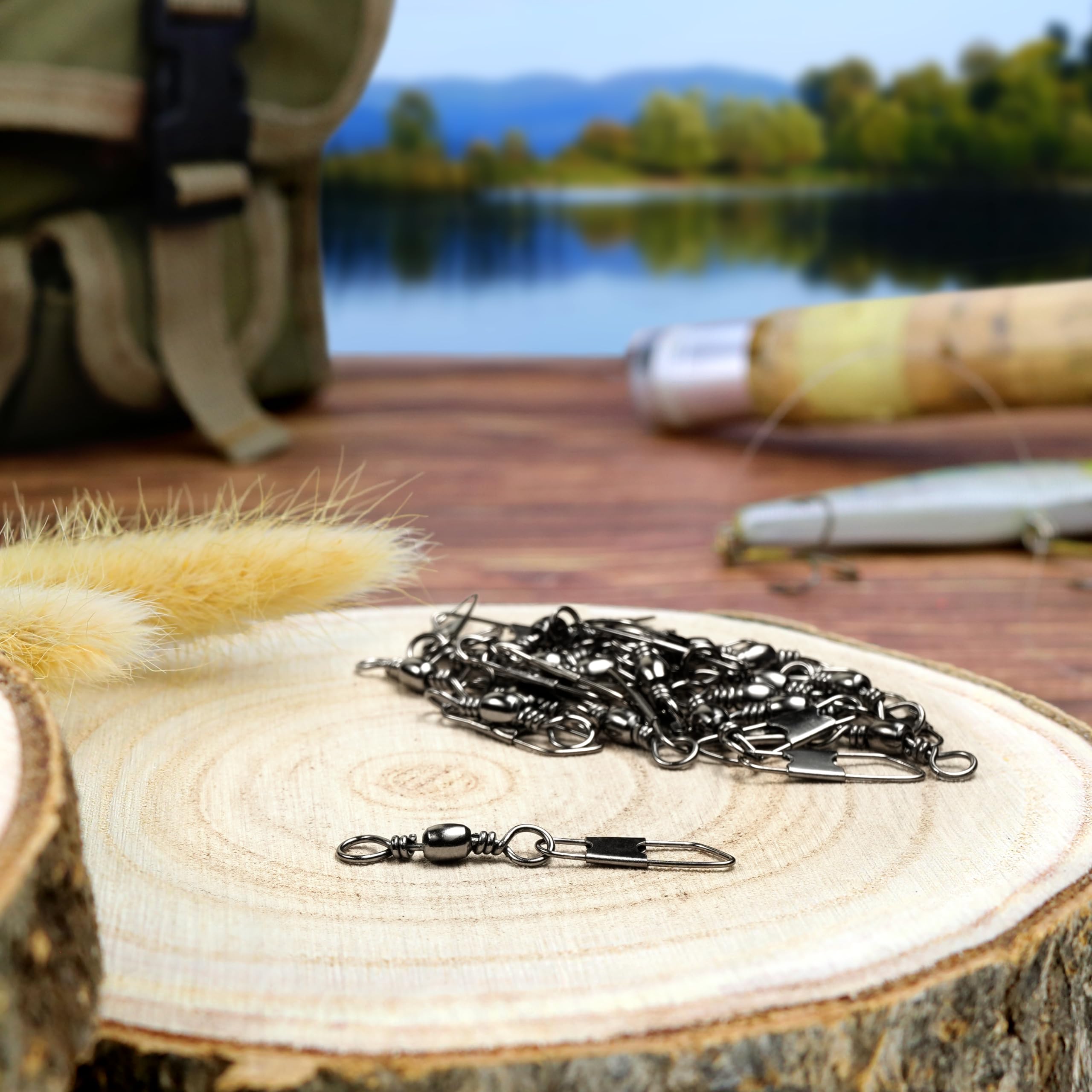 AMZfishing® Lot De 20 émerillons De Pêche Classiques