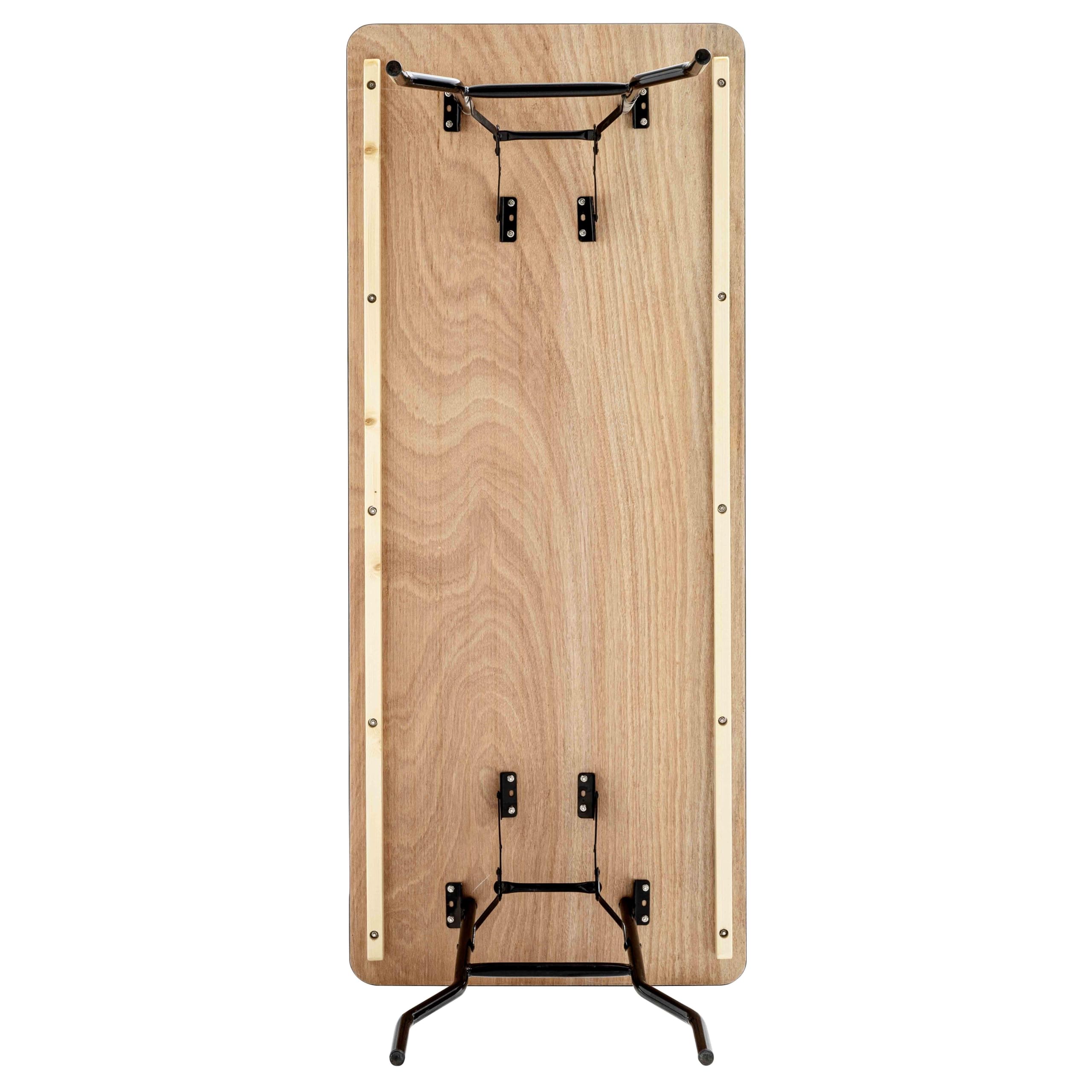 Table pliante 180 cm en bois
