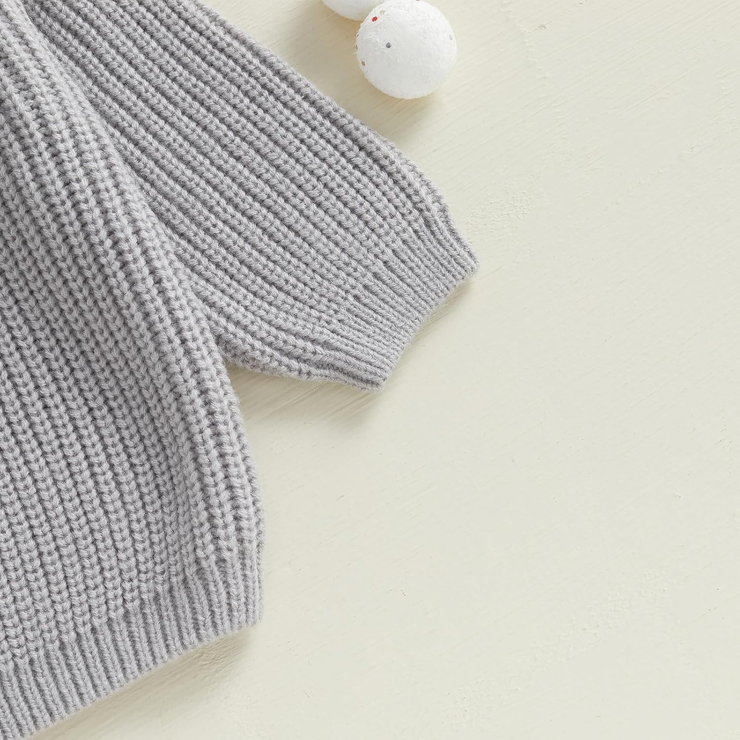 Toddler Baby Girl Embroidery Cherry Sweaters Crew Neck Jumpers Spring Casual Long Sleeve Knitted Pullover Tops - Image 5