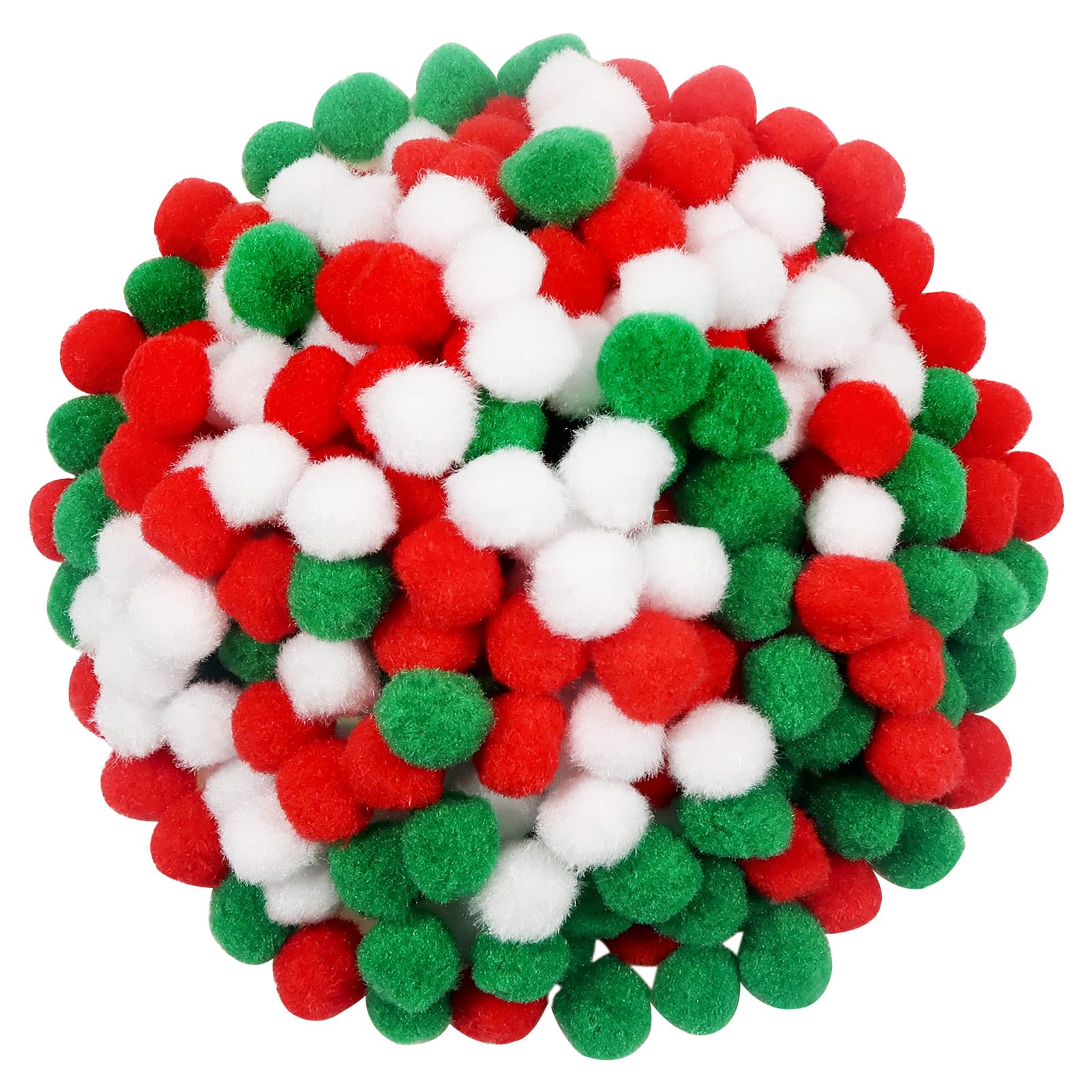 Lot D'environ 300 Pompons Décoratifs Multicolores Pour DIY - Projets Bricolage, Déco Bohème, Créations - Neuf