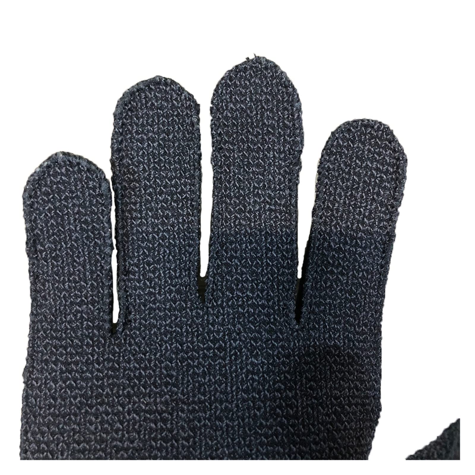 Guanti da Immersione Guanti da Immersione 3MM Antiscivolo Caccia Subacquea Scuba Snorkeling Guanti da Immersione Pesca Anti-Taglio Neri Regolabili Ampia Gamma di Applicazioni(XL)