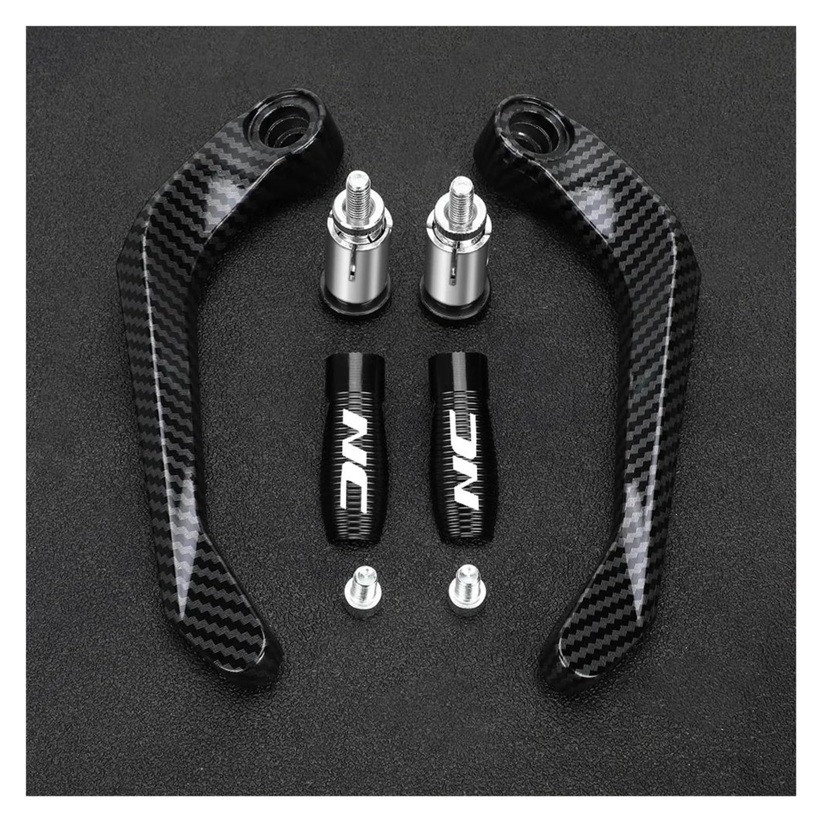 Yuhow Black Motorcycle Joystick Guards For Nc700 Nc750 Nc750s Nc750x Nc700s Nc700x Nc(Black)