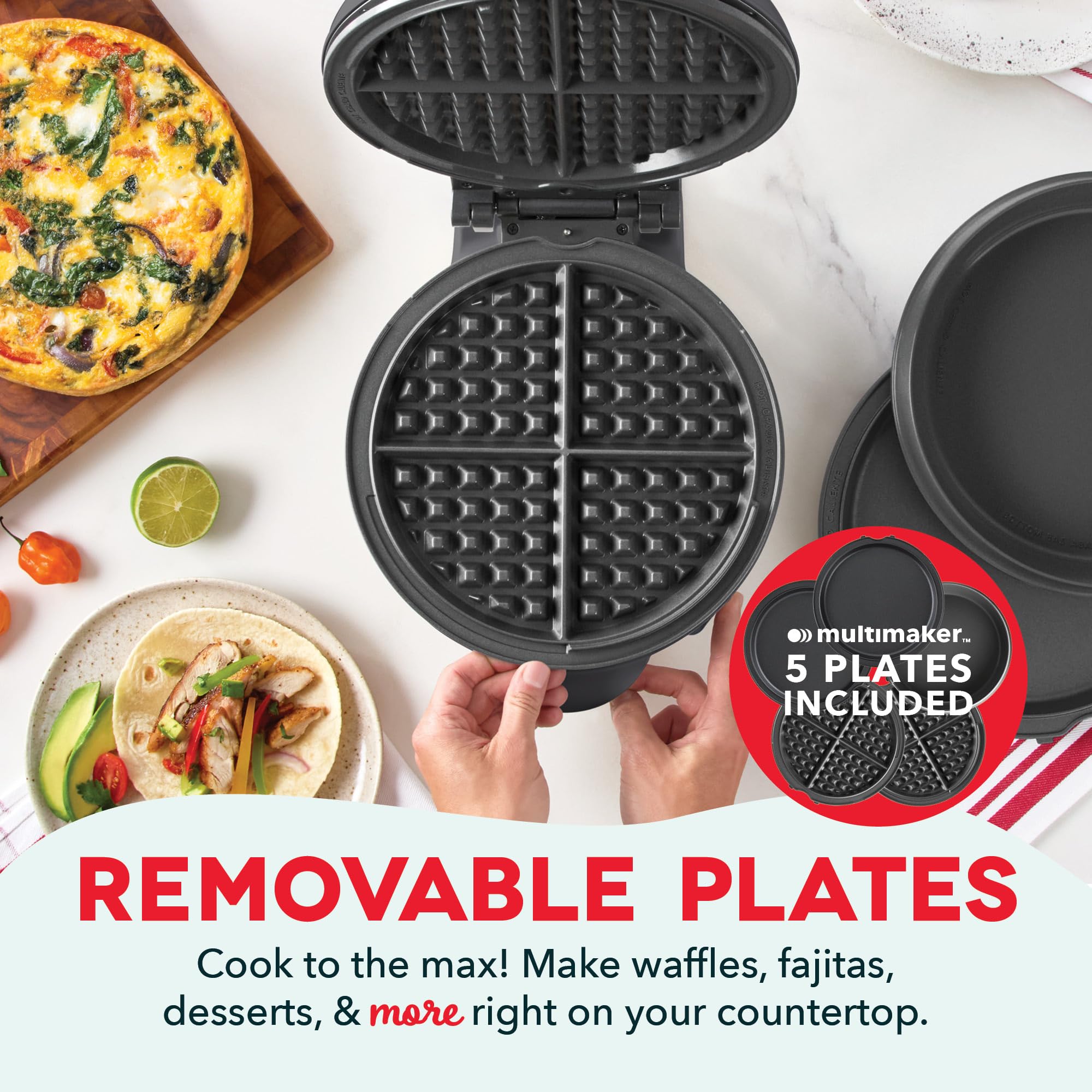 Dash MultiMaker Max Cooking System, 10