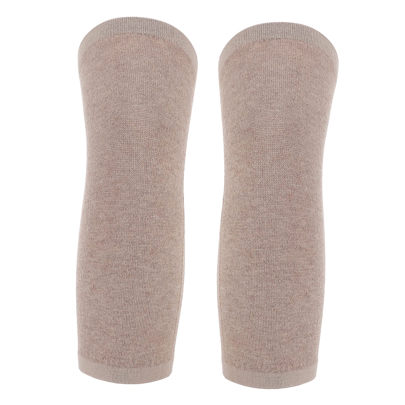 COLLBATH Knee Support Sleeves 2 Short Warm Kneecaps Cashmere Elastic Lightweight for Men Women for Sports Kneecap Reduces Pain