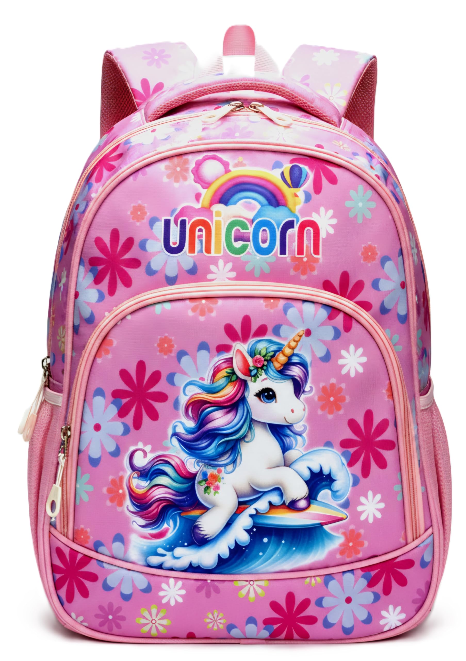 27L Kid School Backpack Bag for Girls and Boys | Ideal School Picnic travel & Travelling Bag |17Inches 4 Compartments, Water-Resistant Multipurpose for Kids-image-8