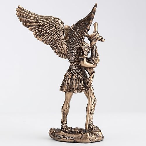 Miniatura 7 de Veronese Design - Figura de resina en miniatura de arcángel Gabriel de 3 1/2 pulgadas