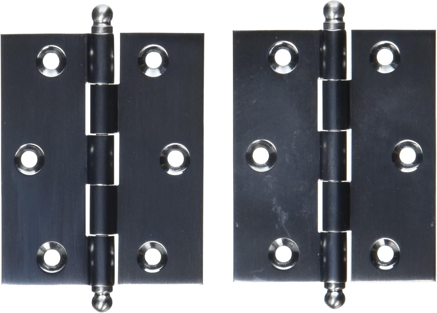 Baldwin 1025264BAL Square Cabinet Hinge, Satin Chrome