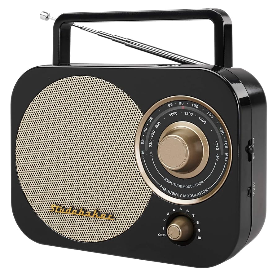 Amazon.com: Studebaker SB2000BG Retro Classic Portable AM/FM