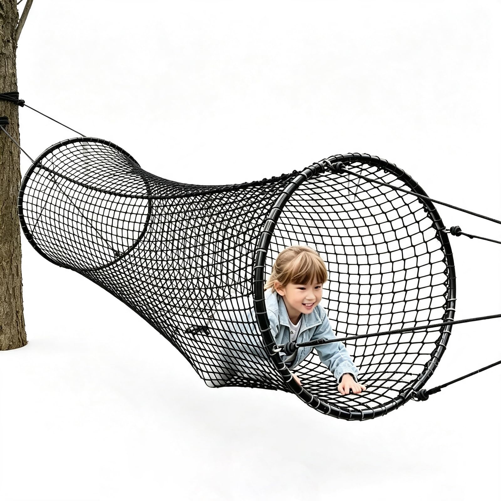 Túnel Sensorial Largo Con Autismo
