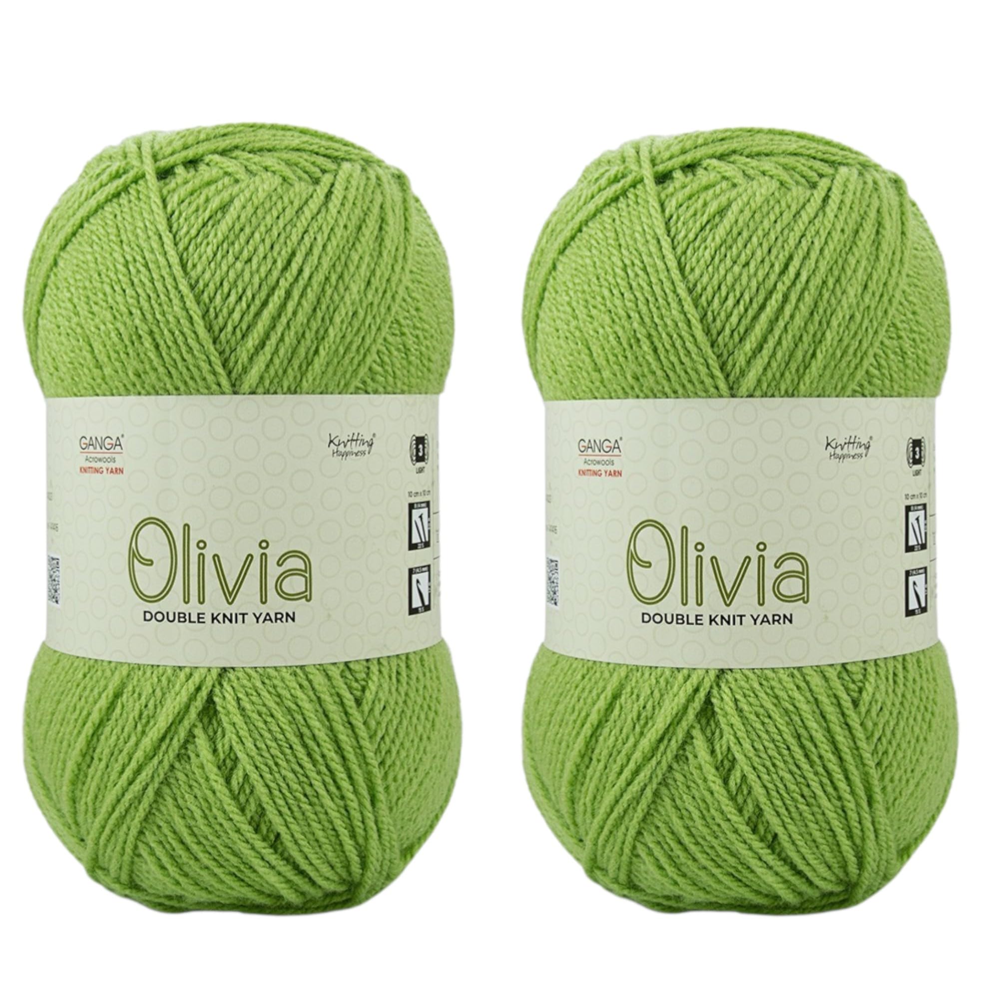 Ganga Acrowools Olivia Yarn - Maroon (2 Balls) -13 Ganga Acrowools Olivia Yarn - Maroon (2 Balls) -13